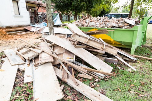 Environmental-friendly skip disposal process in Putney
