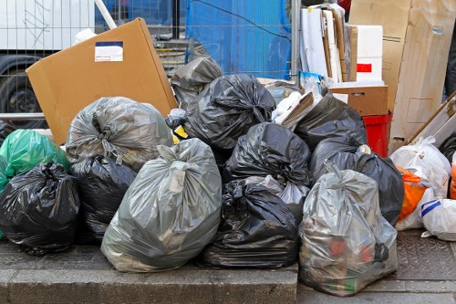 Different sizes of skip containers available