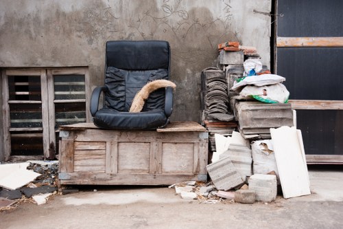 Secure document shredding during office clearance
